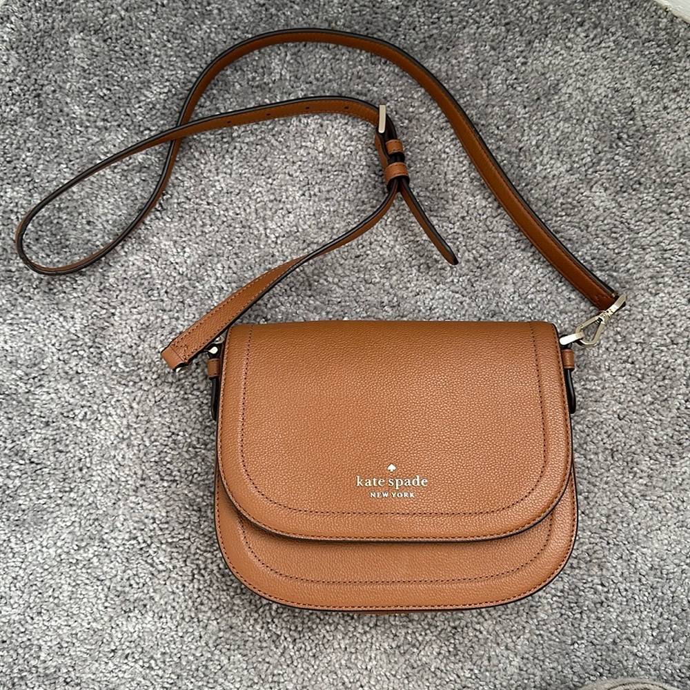 KATE SPADE tan crossbody bag